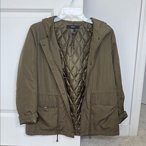 Women’s green utility jacket